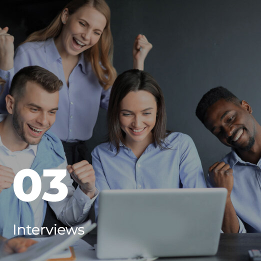 Ein Interview per Video-Call
